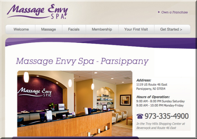 Massage Envy Spa in Parsippany, NJ: Boonton & Fair